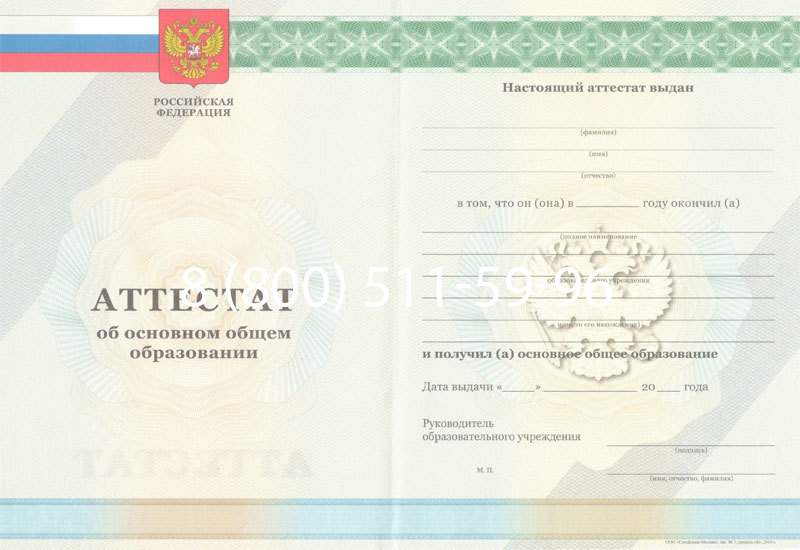 Купить Аттестат за 9 класс 2011-2013 годов в Чите Купить Аттестат за 9 класс 2011-2013 годов в Чите